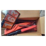 BOX OF ROAD FLARES