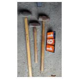 3 SLEDGE HAMMERS