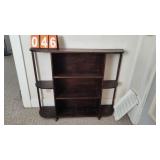 WOOD BOOKSHELF 44X36X10