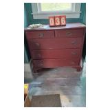 5 DRAWER PAINTED DRESSER