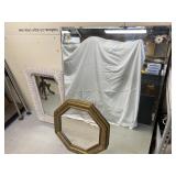 (3) Mirrors Octagon, Wlcker & Large one
