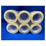 6 Rolls of 3' Tufflex Packing Shipping Tape