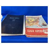 Group of Vintage Road Atlas Maps2