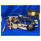 Group of Kitchen Utensils & Candles