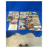 (22) Vintage Post Cards