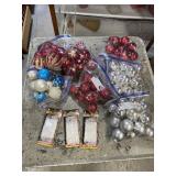 Group of Christmas Balls & Hangers