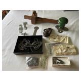 Misc lot- Steering Wheel knob Scribe Pulley