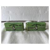 Vintage Laymonï¿½s Chewing Laxative Boxes