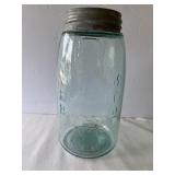QT Blue Cross Masonï¿½s Patent Nov 30 Canning Jar