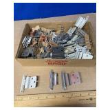 Box of Vintage Cabinet Hinges