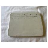 Porcelain Pharmacy Pill Counting Mixing Slab