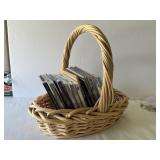 Basket of Christian CDs