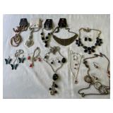 Costume Jewelry Necklace Earring Sets