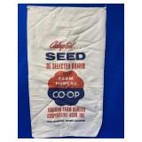 Unused Indiana Farm Bureau CO-OP Seed Bag