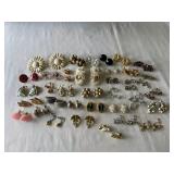 Costume Jewelry Earrings Screwback & Clip On