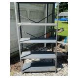 Metal Shelf Rack 35-1/2' x 15-3/8' x 71-1/2'