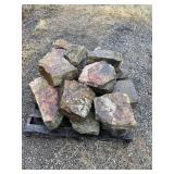 Pallet of Sandstone Rock Great for Flower Beds