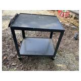 Nice Metal Cart 24' x 18' x 26' w/ casters