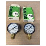 (2) NOS Marshall Town 2' Gauges 300