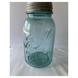 QT Blue Ball Perfect Mason Canning Jar