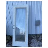 Exterior 30' Metal Slab Door Full View