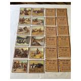 12 Calendar Ink Blotters 1944