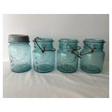 3 Ball Ideal Pint Jar w/ Wire Bail + Pint w/Zinc