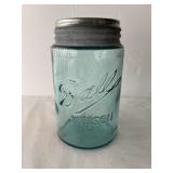 Pint Blue Ball Mason Triple L Canning Jar