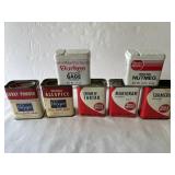 Vintage Spice Tins