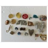 Costume Jewelry Brooch Pins