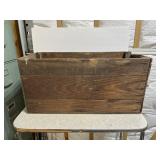 Vintage Kroger Wood Box Crate Clinton IN