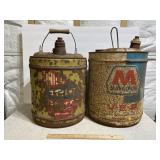 Unico & Marathon 5 gal Gas Cans