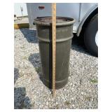 Smaller Barrel with Lid & Ring