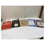 5 Locksmiths Notebook Ledgers