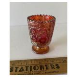 Fenton Wild Strawberries Carnival Toothpick Holder