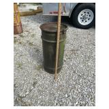 Smaller Barrel with Lid & Ring