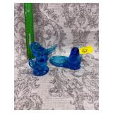 ï¿½Blue bird of happinessï¿½ set of 3