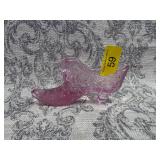 Fenton pink slipper