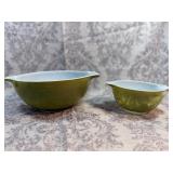 Pyrex ï¿½verde avocado greenï¿½ mixing bowls