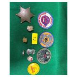 Vintage patches and badges