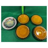 Sheffield sundown dishes and stoneware bowl