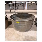 No.2 galvanized wash tub