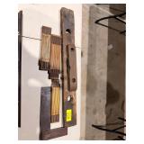 Antique levels and rulers