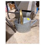 Galvanized water pot