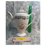 Stetson American Beauty China Teapot