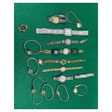 Vintage estate wrist watch lot