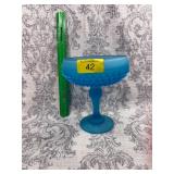 Indiana Glass Co. pedestal bowl