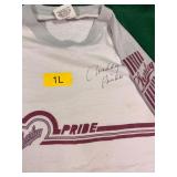 Charlie Pride autographed concert T-shirt