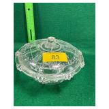 Kig Clear depression candy dish