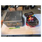 Leedï¿½s travel wear suitcase & Patriot bowling ball